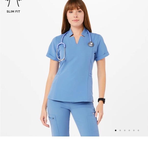 Figs Tops - FIGS Inala Slim Scrub Top